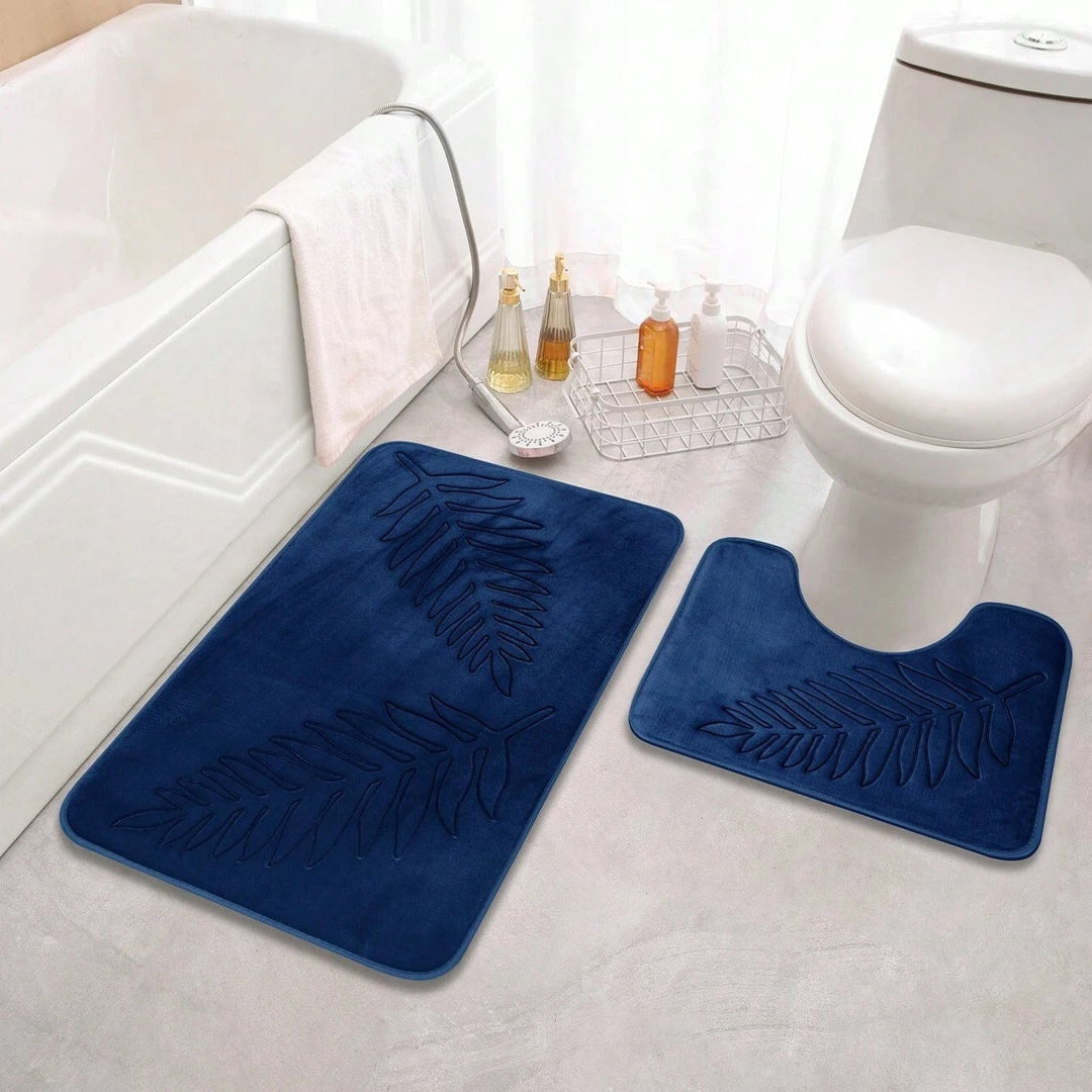 Memory Foam Bath Mat Set