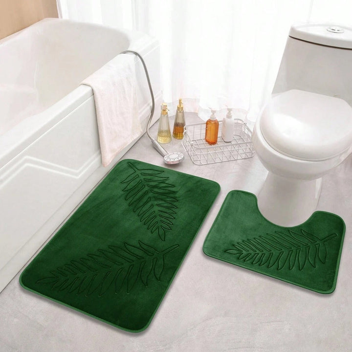 Memory Foam Bath Mat Set