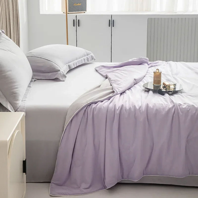 CoolBreeze – Luxury Breathable Cooling Blanket