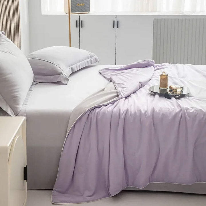 CoolBreeze – Luxury Breathable Cooling Blanket