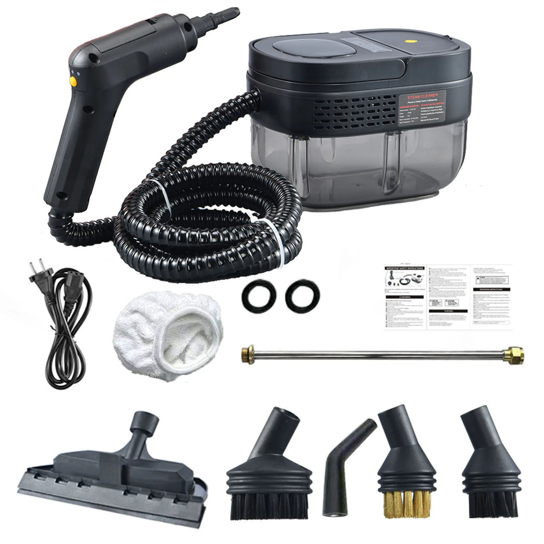 Handheld Steam Cleaner 2500W – Portable High Pressure Cleaner for Kitchen, Home, Grout &amp; Car
