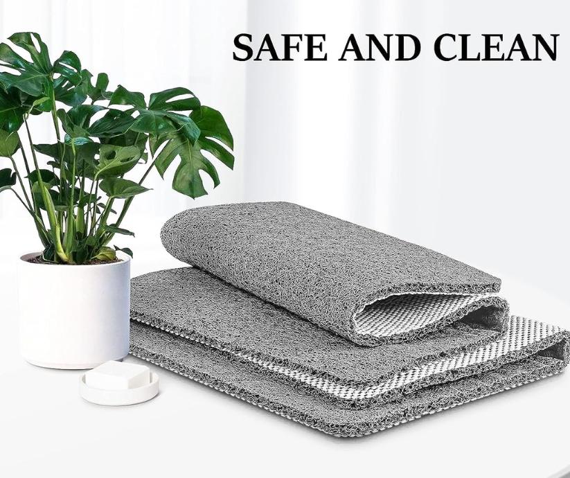 Microban Loofah Shower Mat