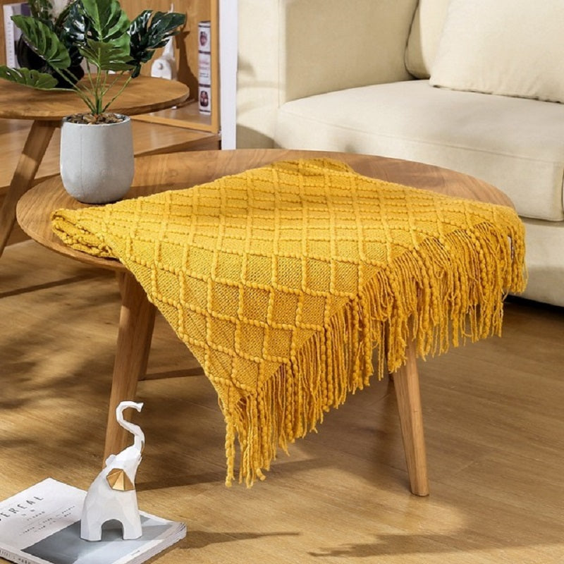 LumiWeave – Luxury Knitted Throw Blanket
